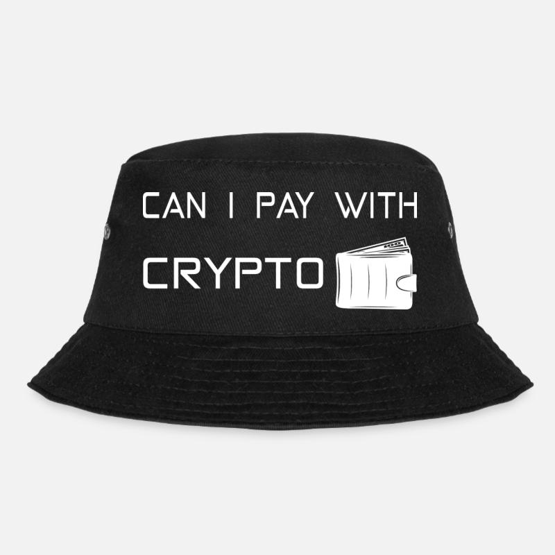 Bitcoin Trading Crypto Aktien - Bucket Hat - Schwarz