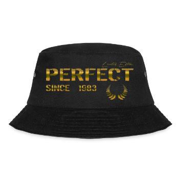 Perfect since 1983 - Bucket Hat - Schwarz - Vorne - Lela (165cm)