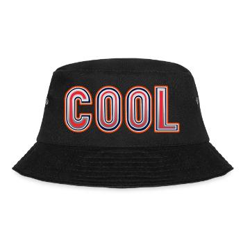Cool - Silver Cap and T-Shirt - Bucket Hat - black - Front - Lela (165cm)