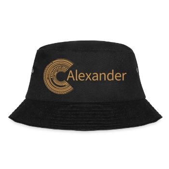 Für Alexander - Bucket Hat - Schwarz - Vorne - Lela (165cm)