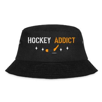 Hockey addict - Bucket Hat - black - Front - Lela (165cm)