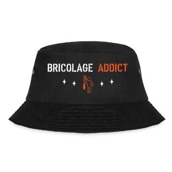 DIY addict - Bucket Hat - black - Front - Lela (165cm)