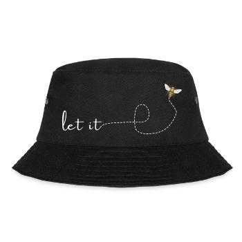 let it bee - Bucket Hat - black - Front - Lela (165cm)