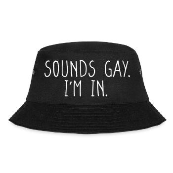 Drôle de Gay Pride sonne gay Je suis dans LGBTQ - Bob - noir - Devant - Lela (165cm)