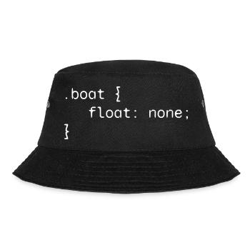 Bateau développeur web humour drôle - Bob - noir - Devant - Lela (165cm)