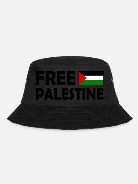 Free palestine - Bucket Hat - Schwarz