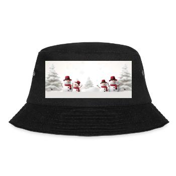 Bonhomme de neige paysage sapins - Bob - noir - Devant - Lela (165cm)