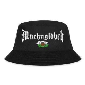 Mönchengladbach Fußball - Bucket Hat - Schwarz - Vorne - Lela (165cm)