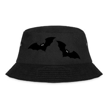 Bat 2 - Bucket Hat - black - Front - Lela (165cm)