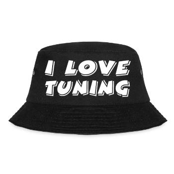 Tuning - Bucket Hat - Schwarz - Vorne - Lela (165cm)