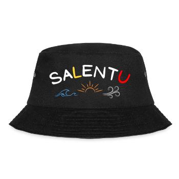 SALENTU ☀️ 🌊💨 - Bucket Hat - Schwarz - Vorne - Lela (165cm)