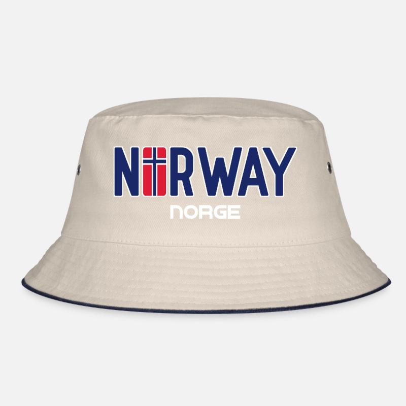 Norway - Norge - Norway - Flag - Scandinavia Bucket Hat
