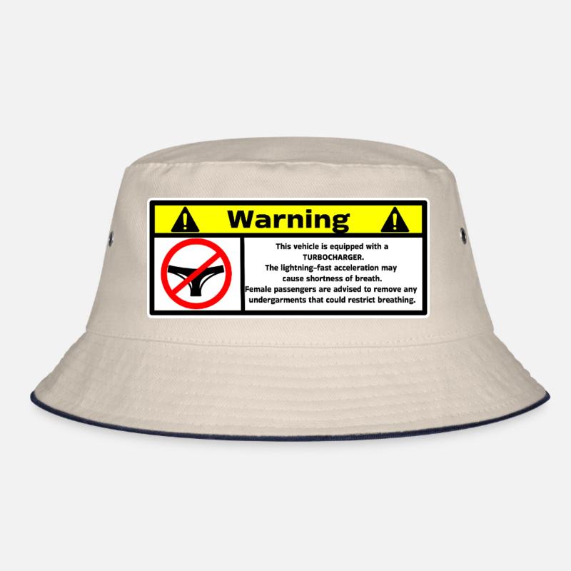 warning Bucket Hat