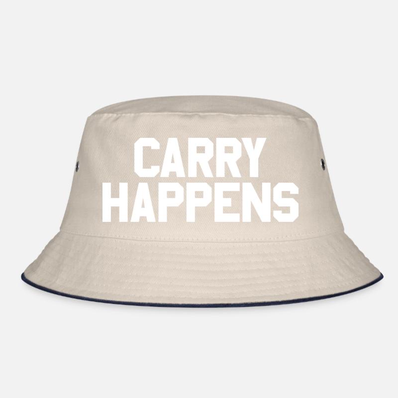 Carrying weapons according to the 2nd Amendment: Concealed Bucket Hat