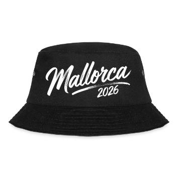 Mallorca 2026 - Bucket Hat - black - Front - Lela (165cm)