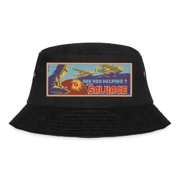 PNP Service - Bucket Hat - black - Front - Lela (165cm)
