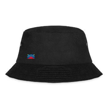 974 Ker Kreol - MAHAVELI Flagge - Bucket Hat - Schwarz - Vorne - Lela (165cm)