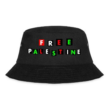 Free palestine - Bob - noir - Devant - Lela (165cm)