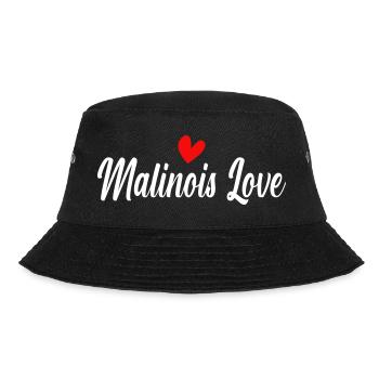 Malinois Love - Bucket Hat - black - Front - Lela (165cm)