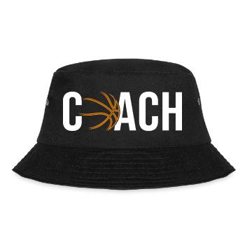 Coach Basket ball Basketball - Bucket Hat - black - Front - Lela (165cm)