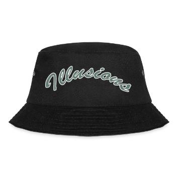 Illusions - Bucket Hat - Schwarz - Vorne - Lela (165cm)