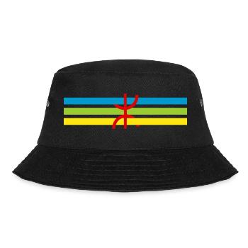 Amazigh Flag - Bucket Hat - black - Front - Lela (165cm)