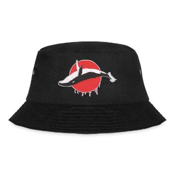 stoppen Wal Massaker - Bucket Hat - Schwarz - Vorne - Lela (165cm)