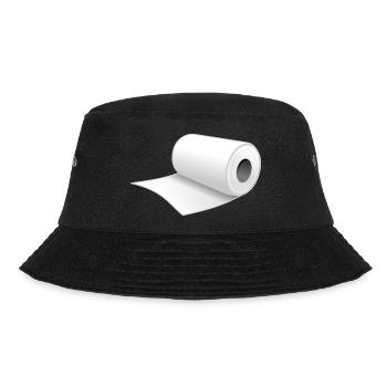Toilet paper - Bucket Hat - black - Front - Lela (165cm)