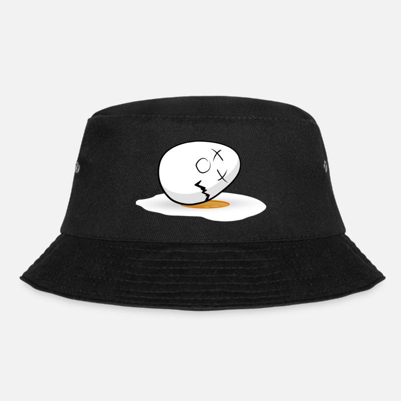 Frohe Ostern Osterei - Bucket Hat - Schwarz