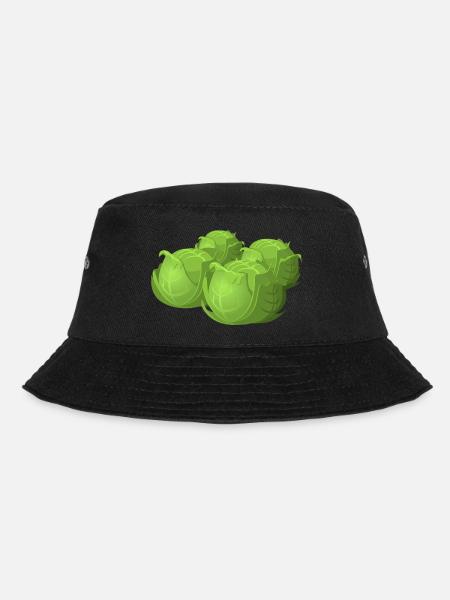 salad - Bucket Hat - black