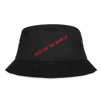 sexy and you know it - Bucket Hat - black - Front - Lela (165cm)