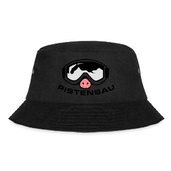 pistensau3c - Bucket Hat - Schwarz - Vorne - Lela (165cm)