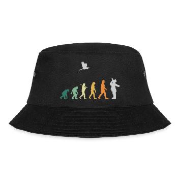 Ornithology Bird Watching - Evolution Retro - Bucket Hat - black - Front - Lela (165cm)