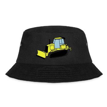 Chenille de chantier - Bob - noir - Devant - Lela (165cm)