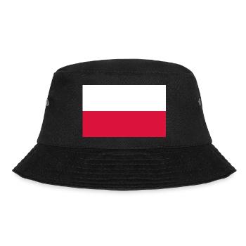 Flag of Poland - Bucket Hat - black - Front - Lela (165cm)