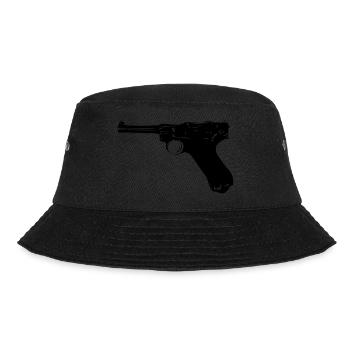 Alte Pistole Pistole Waffe 00 - Bucket Hat - Schwarz - Vorne - Lela (165cm)