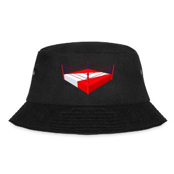 Boxing ring, boxing, boxing - Bucket Hat - black - Front - Lela (165cm)
