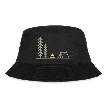 Outdoor camping - Bucket Hat - black - Front - Lela (165cm)
