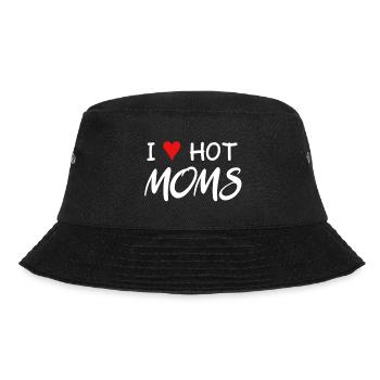 Red Heart Love Moms - I Love Hot Moms - Bob - noir - Devant - Lela (165cm)
