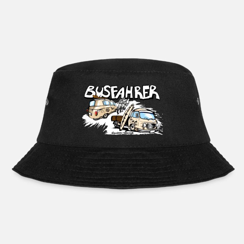 Busfahrer - Bucket Hat - Schwarz