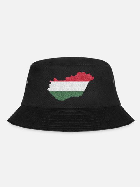 Ungarn Flagge Ungarische Fahne Balaton Hungary - Bucket Hat - Schwarz