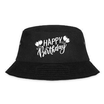 Happy Birthday Happy Birthday Anniversary - Bucket Hat - black - Front - Lela (165cm)
