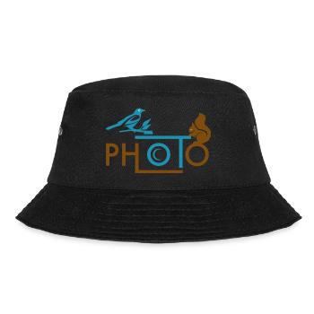 Naturalistisches Foto - Bucket Hat - Schwarz - Vorne - Lela (165cm)