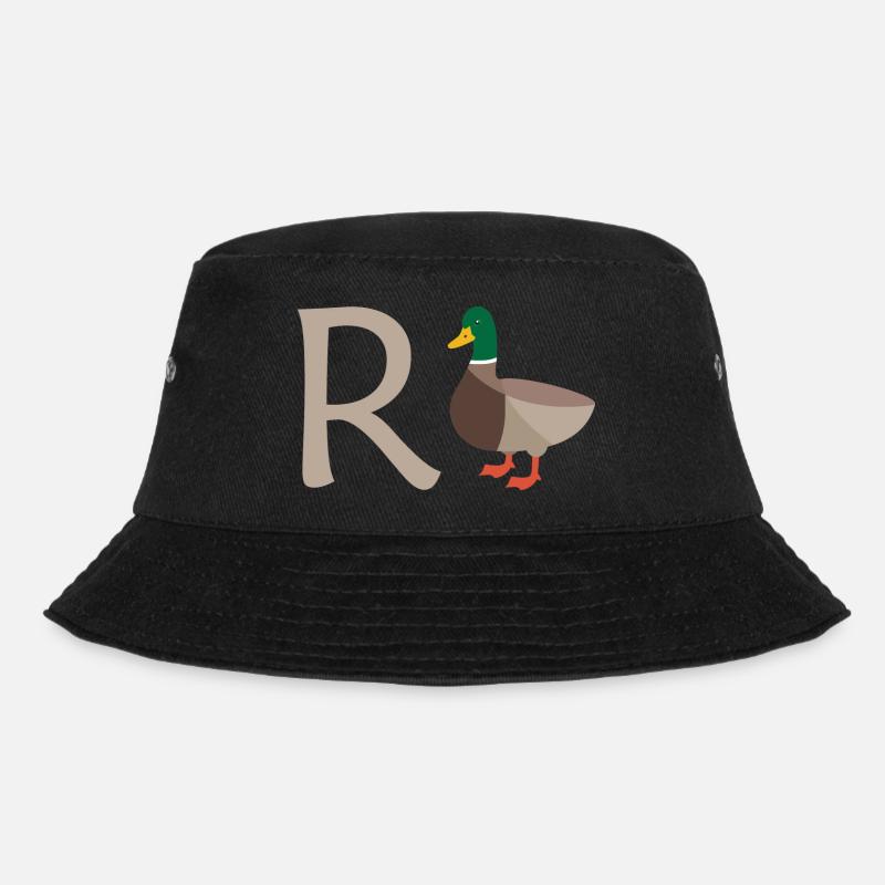 Rente Ente Ruhestand Pension Frührente Geschenk - Bucket Hat - Schwarz