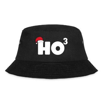 HO HO HO Christmas Ho high 3 - Bucket Hat - black - Front - Lela (165cm)