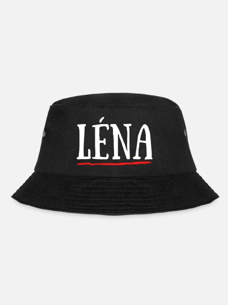 Léna Prénom Cadeau Baptême Naissance - Bob - noir