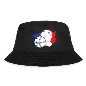 Pétanque - Bucket Hat - Schwarz - Vorne - Lela (165cm)