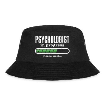 Psychologists In Progress - Bucket Hat - Schwarz - Vorne - Lela (165cm)