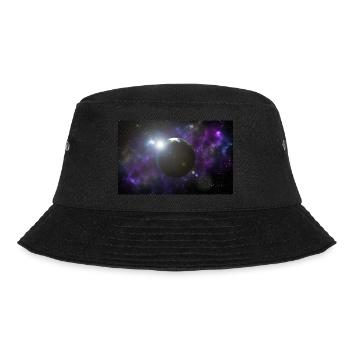 Sonnenschein und Erde - Bucket Hat - Schwarz - Vorne - Lela (165cm)