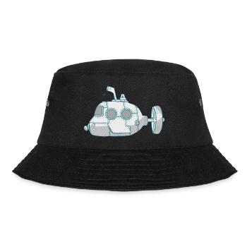 Süßes U-Boot! - Bucket Hat - Schwarz - Vorne - Lela (165cm)
